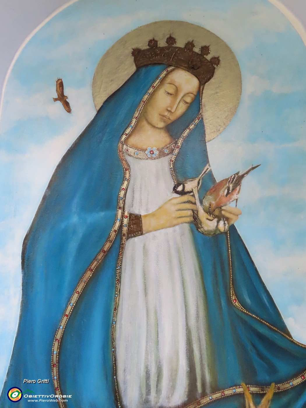 29 Alla  cappelletta Madonna del cacciatore (1006 m).JPG